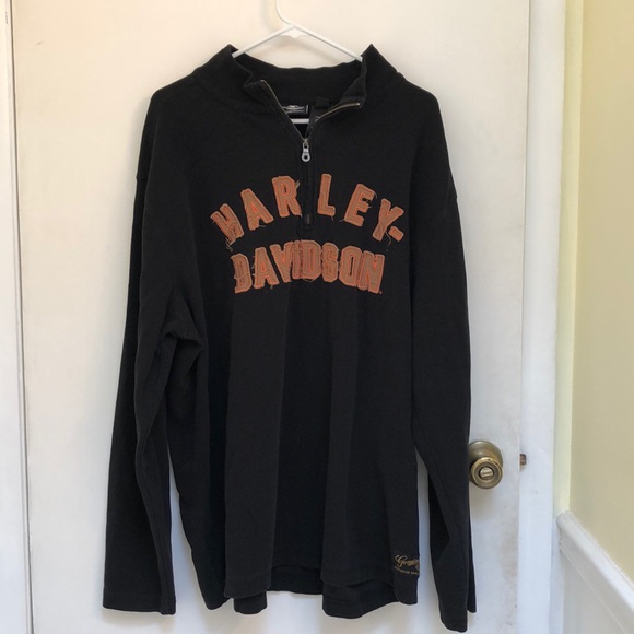 Harley-Davidson Other - Men’s XL Harley Davidson quarter zip sweatshirt